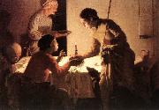 TERBRUGGHEN, Hendrick The Supper wt oil on canvas